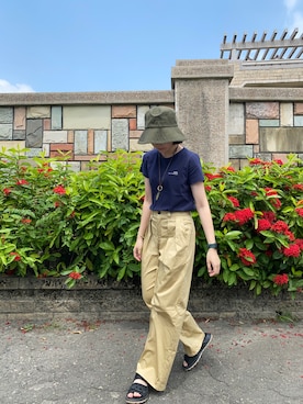 「ECCO（エコー）のアイテム」を使った、Y.H YUさん（レディース・162cm）の春コーディネート