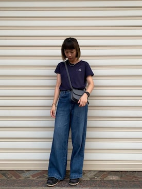 「アー・ペー・セー(A.P.C.)」｜Y.H YUさん（レディース・162cm）の夏コーディネート