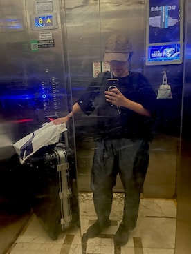 「united arrows」｜「アイテム（キャップ）」を使った、yanさん（レディース・162cm）の夏コーディネート