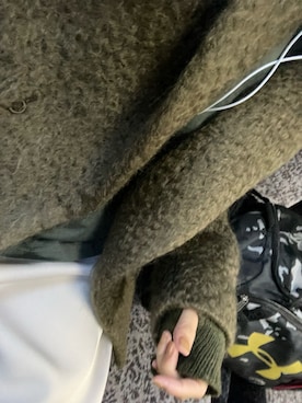 「LOEFF」｜「アイテム（その他アウター）」を使った、yanさん（レディース・162cm）の冬コーディネート