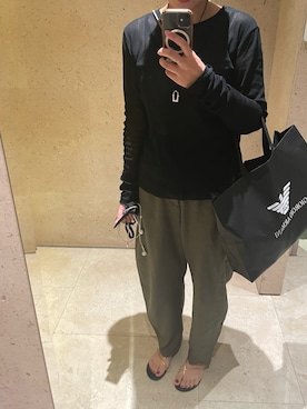 「LOEFF」｜「アイテム（アクセサリー）」を使った、yanさん（レディース・162cm）の夏コーディネート