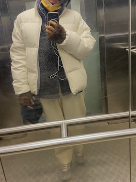 「UNITED ARROWS（ユナイテッドアローズ）のアイテム（手袋）」を使った、yanさん（レディース・162cm）の冬コーディネート