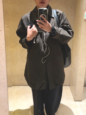 「アイテム（ステンカラーコート）」を使った、yanさん（レディース・162cm）の秋コーディネート