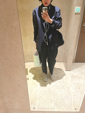 「ASTRAET（アストラット）のアイテム（パンツ）」を使った、yanさん（レディース・162cm）の春コーディネート