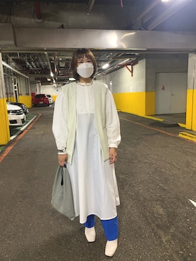 「LOWRYS FARM（ローリーズファーム）のボリュームバングル　946190（バングル/リストバンド）」を使った、amerieeeさん（レディース・163cm）の冬コーディネート