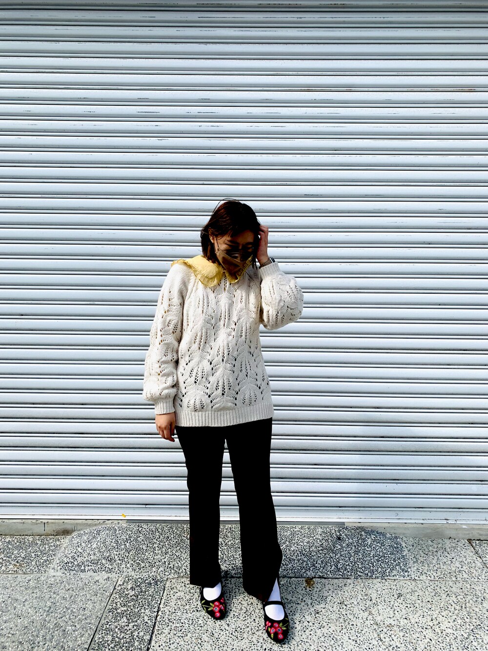 LOWRYS FARM（ローリーズファーム）の「スカシユルニットLS