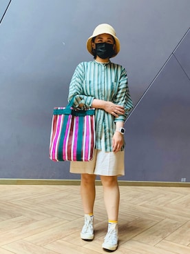 amerieeeさん（レディース・163cm）の夏コーディネート