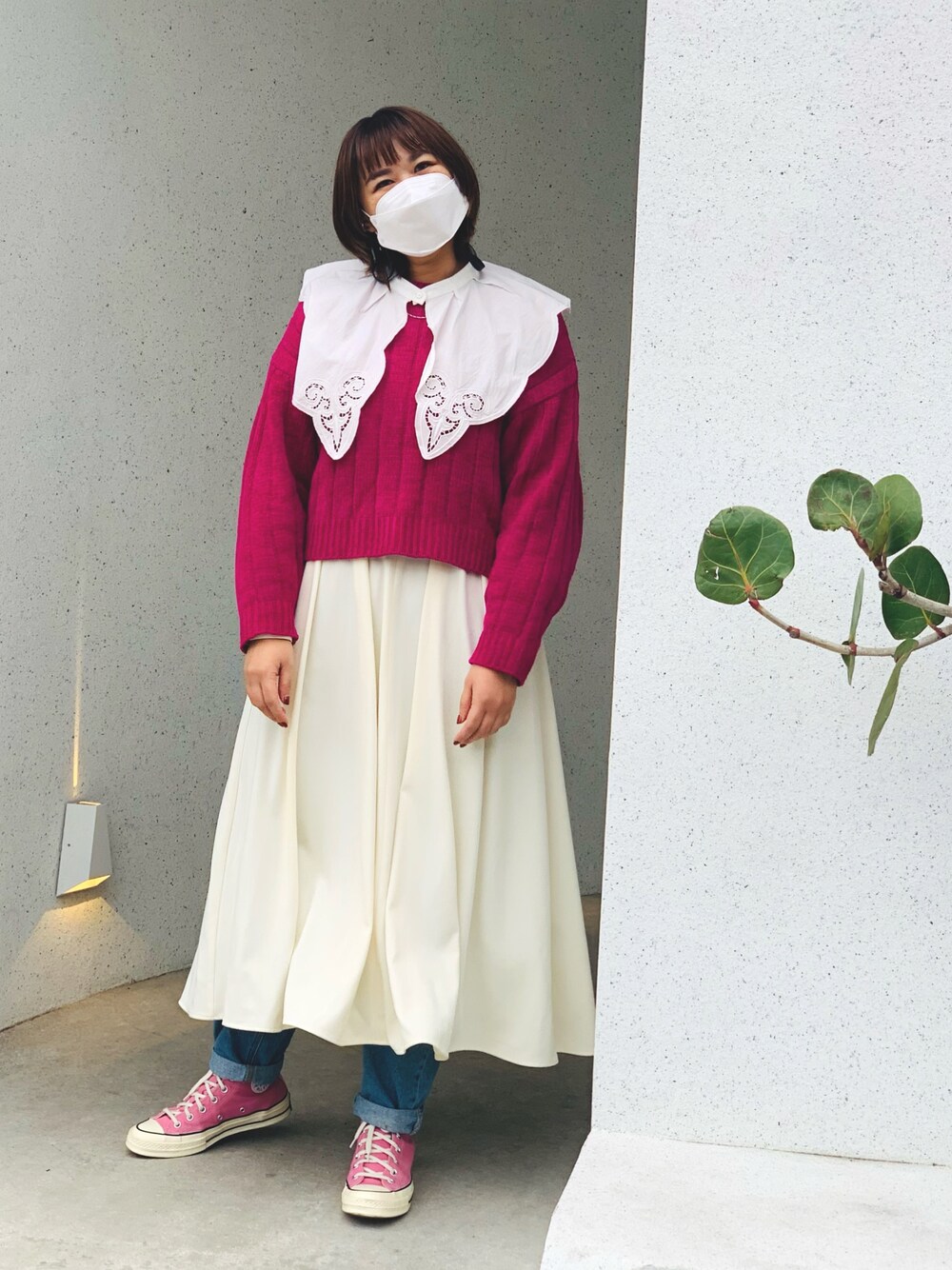 ＊24＊ 【もも様★専用】KBF ワイドリブモールヤーンニット KBF（ケイビーエフ）の「ワイドリブモールヤーンニット（ニット