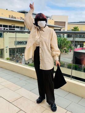 「Ungrid（アングリッド）のアイテム」を使った、amerieeeさん（骨格ウェーブ・レディース・163cm）の秋コーディネート