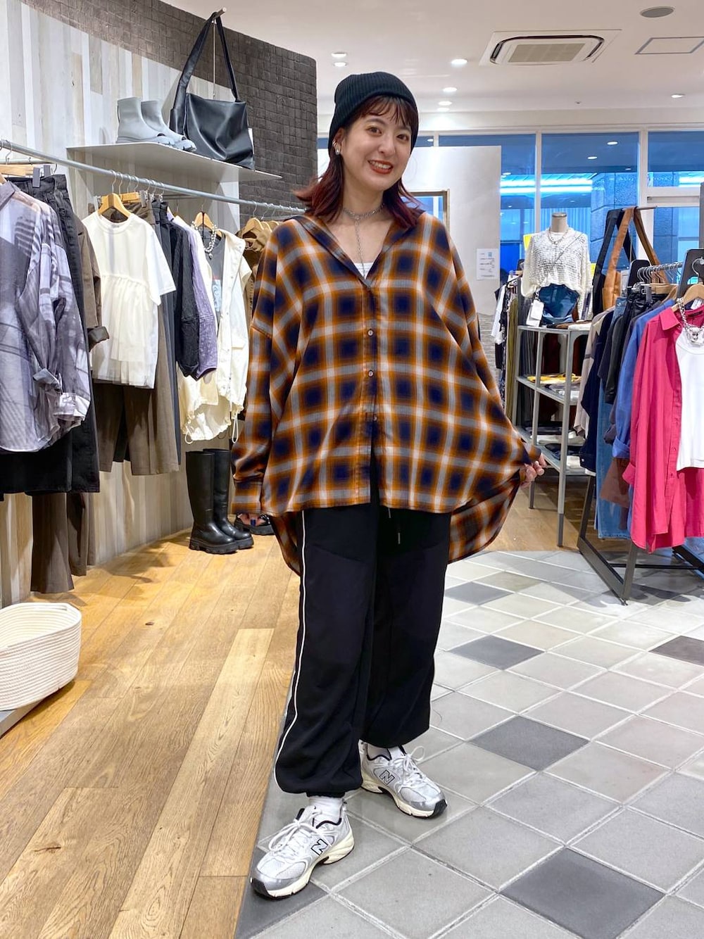 「JEANASIS」 長袖シャツ FREE オレンジ系その他 レディース JEANASIS 「JEANASIS」 長袖シャツ FREE オレンジ系その他