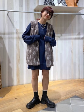 AIKAさん（レディース・158cm）の秋コーディネート