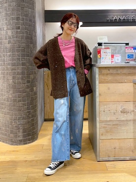 AIKAさん（レディース・159cm）の冬コーディネート