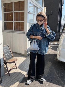 「158cm」｜12anna23さん（レディース・158cm）の春コーディネート