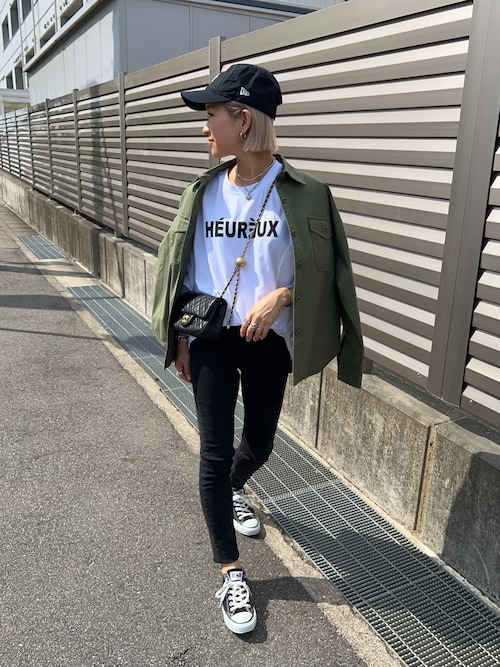 セール】前後2WAYロゴロンT（Tシャツ/カットソー）｜Bonjour Sagan