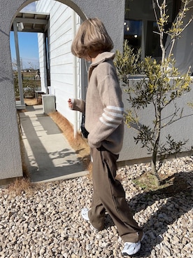 「eMMa（エマ）のアイテム」を使った、12anna23さん（レディース・159cm）の冬コーディネート