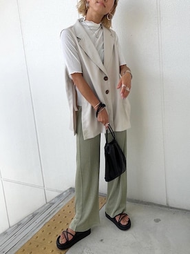 12anna23さん（レディース・159cm）の夏コーディネート