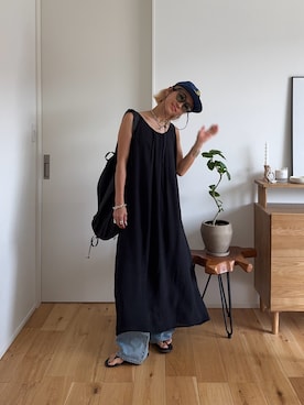 「coca（coca）（コカ）のアイテム」を使った、12anna23さん（レディース・158cm）の夏コーディネート