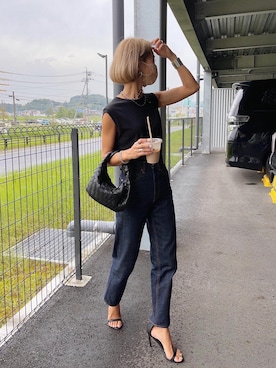 「eMMa（エマ）のアイテム」を使った、12anna23さん（レディース・159cm）の秋コーディネート