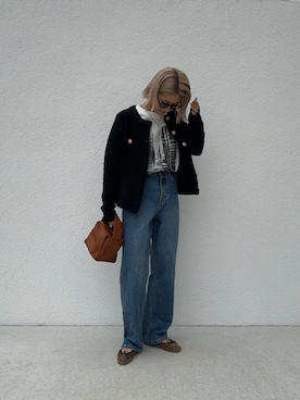 「aquagarage（アクアガレージ）のアイテム」を使った、12anna23さん（レディース・158cm）の秋コーディネート