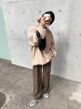 「eMMa（エマ）のアイテム」を使った、12anna23さん（レディース・158cm）の秋コーディネート