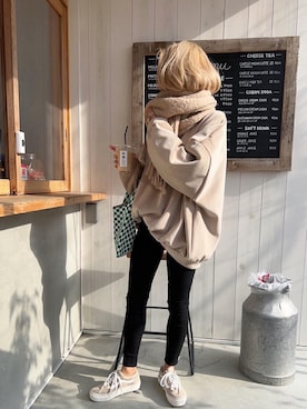 「Java（ジャバ）のアイテム」を使った、12anna23さん（レディース・159cm）の冬コーディネート