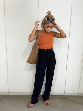 12anna23さん（レディース・158cm）の夏コーディネート