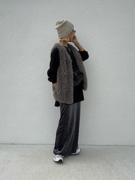 「しまむら（シマムラ）のアイテム」を使った、12anna23さん（レディース・158cm）の秋コーディネート