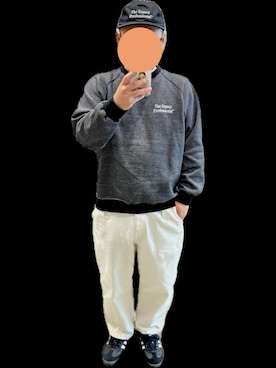 「ENNOY（エンノイ）のアイテム」を使った、TOMOさん（メンズ・165cm）の冬コーディネート