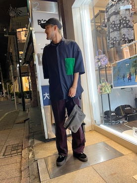 Renさん（メンズ・182cm）の夏コーディネート