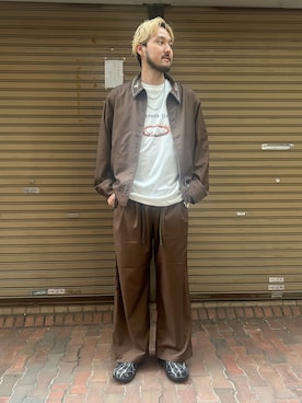 「アイテム（チノパンツ）」を使った、Renさん（メンズ・182cm・20代）の秋コーディネート
