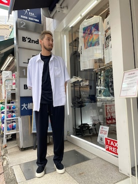 Renさん(メンズ・182cm)の夏コーディネート