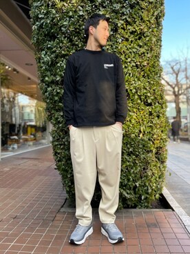 Renさん（メンズ・182cm）の冬コーディネート