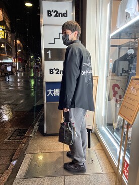 Renさん（メンズ・182cm）の春コーディネート