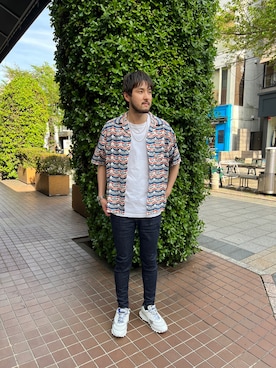 Renさん(メンズ・182cm)の春コーディネート