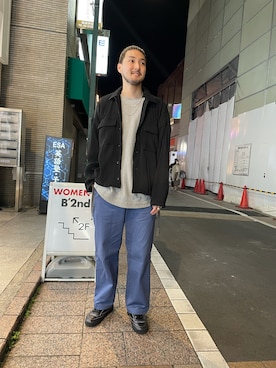 Renさん（メンズ・182cm）の秋コーディネート
