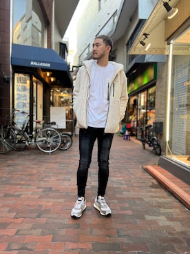 「TATRAS（タトラス）のアイテム（ジャケット/アウター）」を使った、Renさん（メンズ・182cm）の秋コーディネート