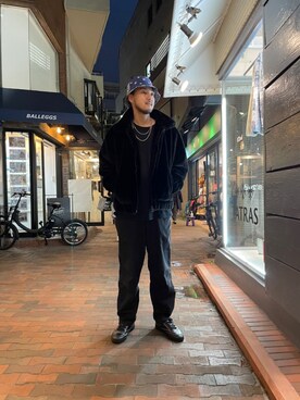 Renさん（メンズ・182cm）の秋コーディネート