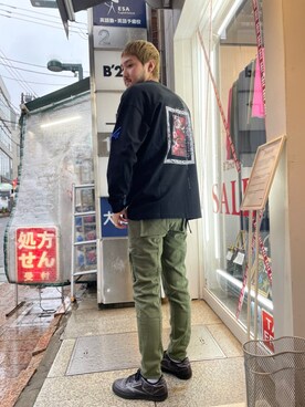 Renさん(メンズ・182cm)の冬コーディネート