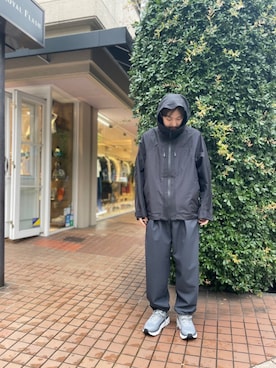 「B'2nd（ビーセカンド）のアイテム（パンツ）」を使った、Renさん（メンズ・182cm）の夏コーディネート