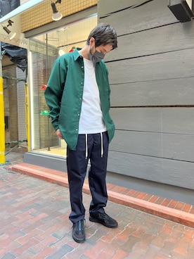 Renさん（メンズ・182cm）の春コーディネート