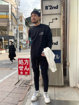 Renさん(メンズ・182cm)の春コーディネート