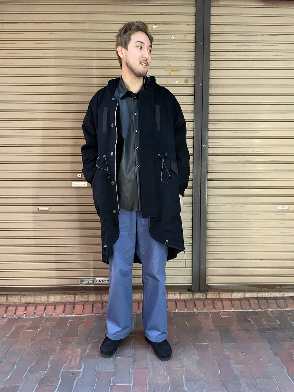 C DIEM/カルペディエム/WOOL-Ny REVERSIBLE MODS モッズコート