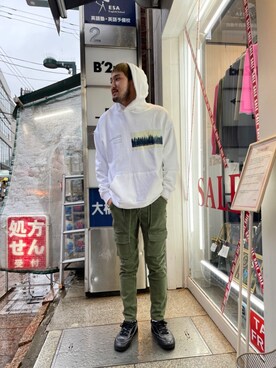 Renさん(メンズ・182cm)の冬コーディネート