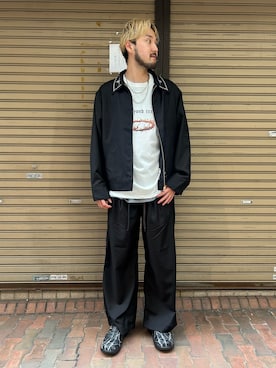 「アイテム（チノパンツ）」を使った、Renさん（メンズ・182cm・20代）の秋コーディネート