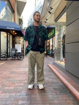 Renさん(メンズ・182cm)の夏コーディネート