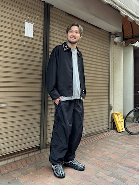 「アイテム（その他アウター）」を使った、Renさん（メンズ・182cm）の秋コーディネート