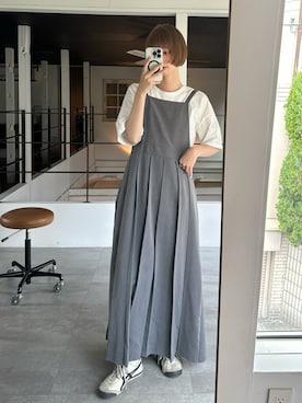 村濱 遥さん（レディース・162cm）の春コーディネート