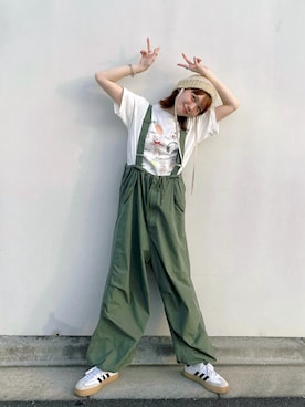 村濱 遥さん(レディース・162cm)の夏コーディネート
