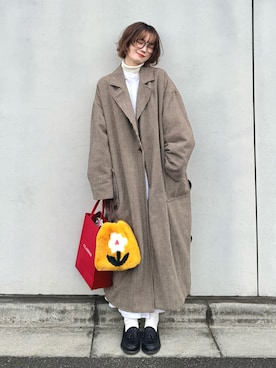 村濱 遥さん（レディース・162cm）の春コーディネート