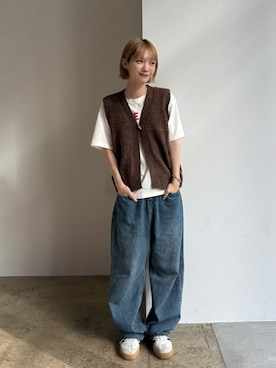 村濱 遥さん(レディース・162cm)の春コーディネート
